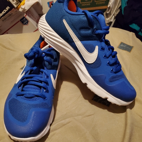 nike alpha huarache elite 2 turf blue